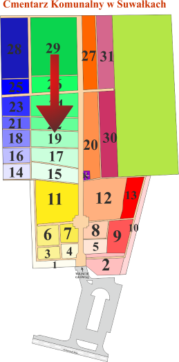 Brak mapy sektorowej