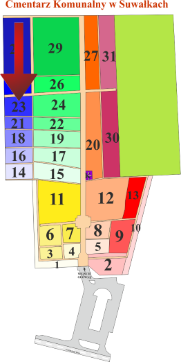 Brak mapy sektorowej