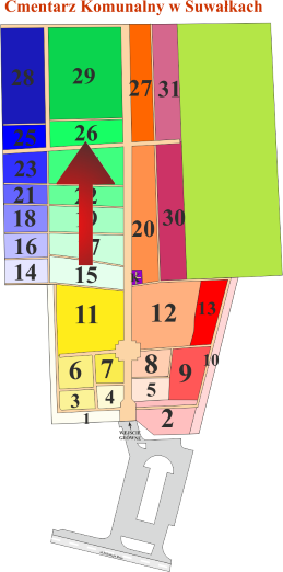 Brak mapy sektorowej