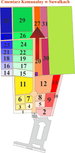 Brak mapy sektorowej