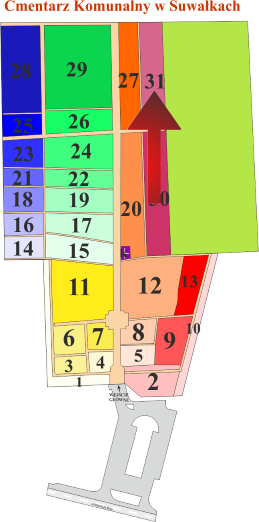 Brak mapy sektorowej