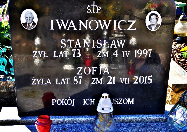 Grób Stanisław Iwanowicz 