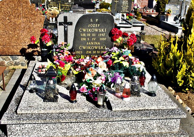 Józef Ćwikowski 1947 Suwałki - Grobonet - Wyszukiwarka osób pochowanych