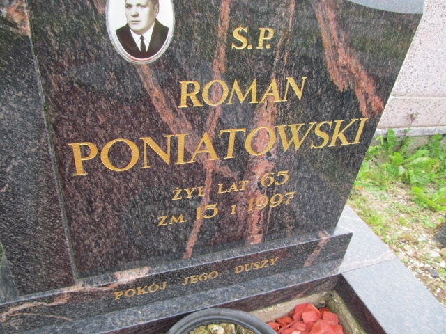 Roman Poniatowski 1932 Suwałki - Grobonet - Wyszukiwarka osób pochowanych