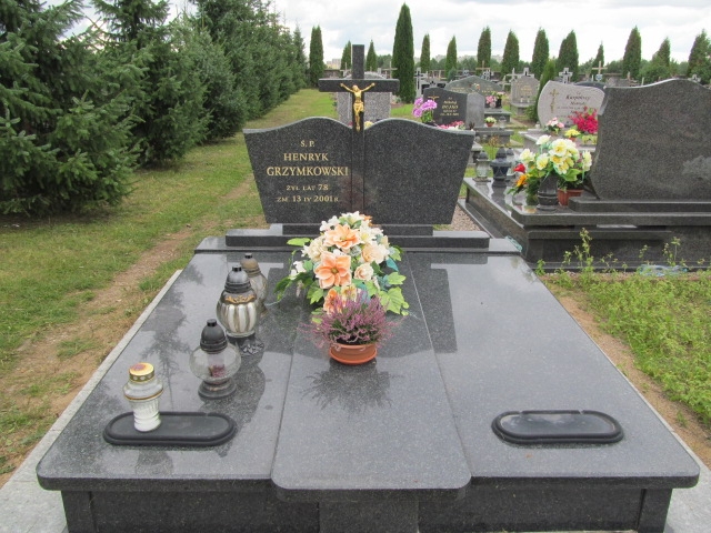 Grób Henryk Feliks Grzymkowski