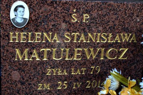 Grób Helena Matulewicz