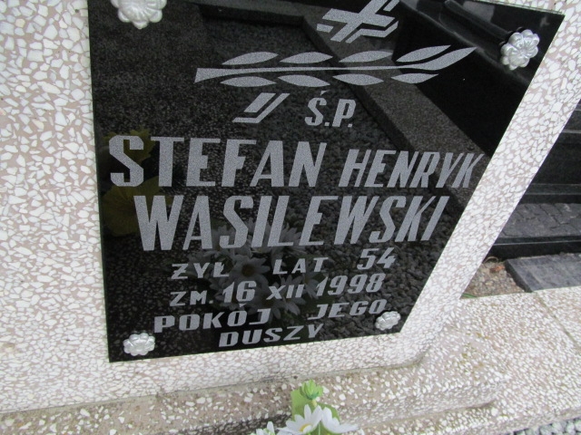 Stefan Henryk Wasilewski 1944 Suwałki - Grobonet - Wyszukiwarka osób pochowanych