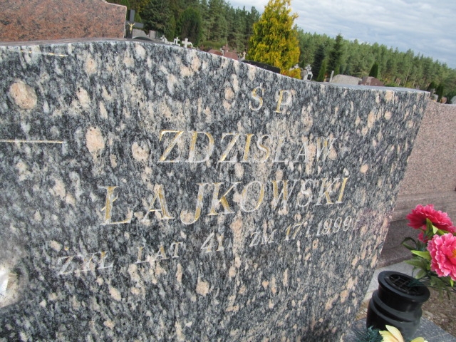Zdzisław Łajkowski 1957 Suwałki - Grobonet - Wyszukiwarka osób pochowanych