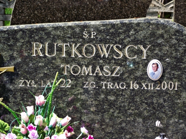 Tomasz Rutkowski 1979 Suwałki - Grobonet - Wyszukiwarka osób pochowanych
