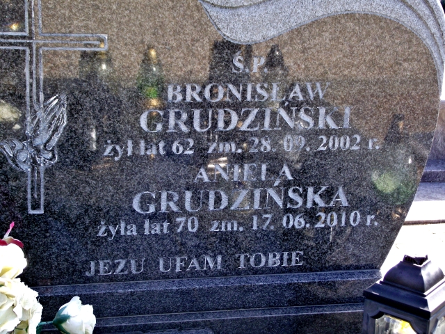 Bronisław Grudziński 1940 Suwałki - Grobonet - Wyszukiwarka osób pochowanych