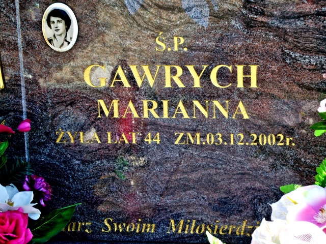 Józef Gawrych 1955 Suwałki - Grobonet - Wyszukiwarka osób pochowanych