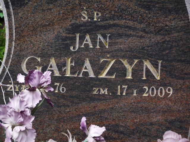 Jan Gałażyn 1933 Suwałki - Grobonet - Wyszukiwarka osób pochowanych