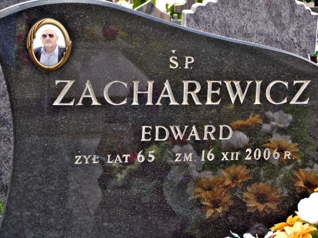 Edward Zacharewicz 1941 Suwałki - Grobonet - Wyszukiwarka osób pochowanych