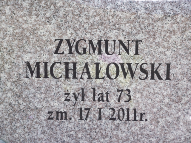 Zygmunt Michałowski 1938 Suwałki - Grobonet - Wyszukiwarka osób pochowanych