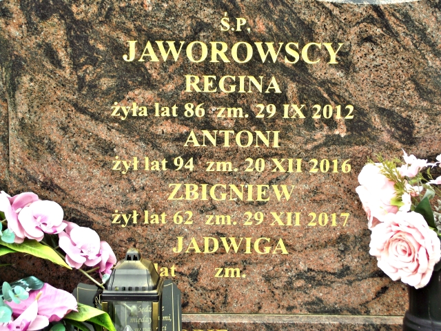 Jadwiga Jaworowska  1956 Suwałki - Grobonet - Wyszukiwarka osób pochowanych