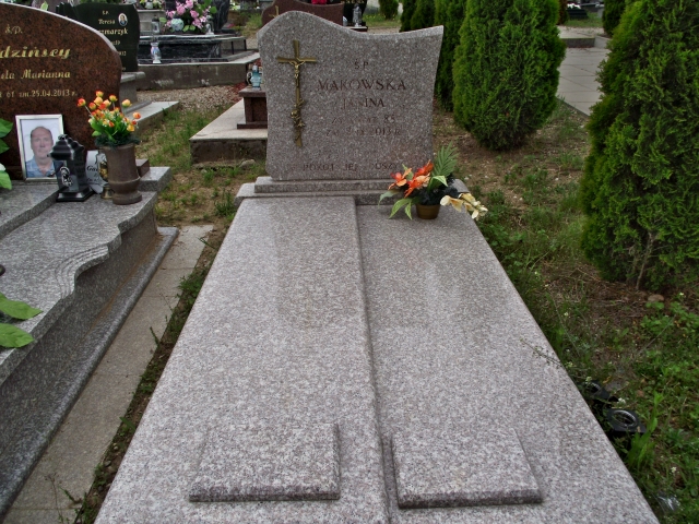 Grób Janina Makowska