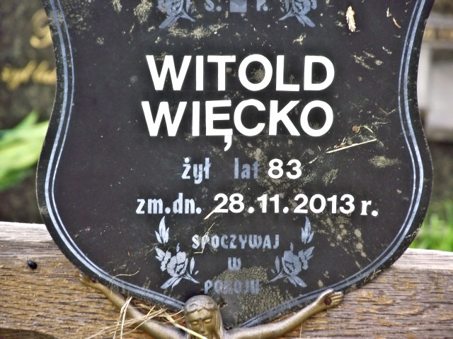 Witold Więcko 1930 Suwałki - Grobonet - Wyszukiwarka osób pochowanych
