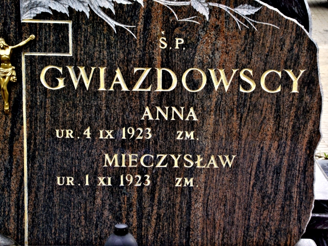 Mieczysław Gwiazdowski 1923 Suwałki - Grobonet - Wyszukiwarka osób pochowanych
