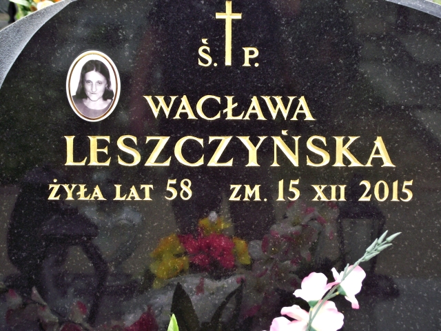 Wacława Leszczyńska 1957 Suwałki - Grobonet - Wyszukiwarka osób pochowanych