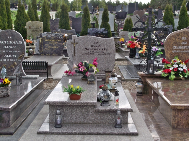 Grób Wanda Baranowska