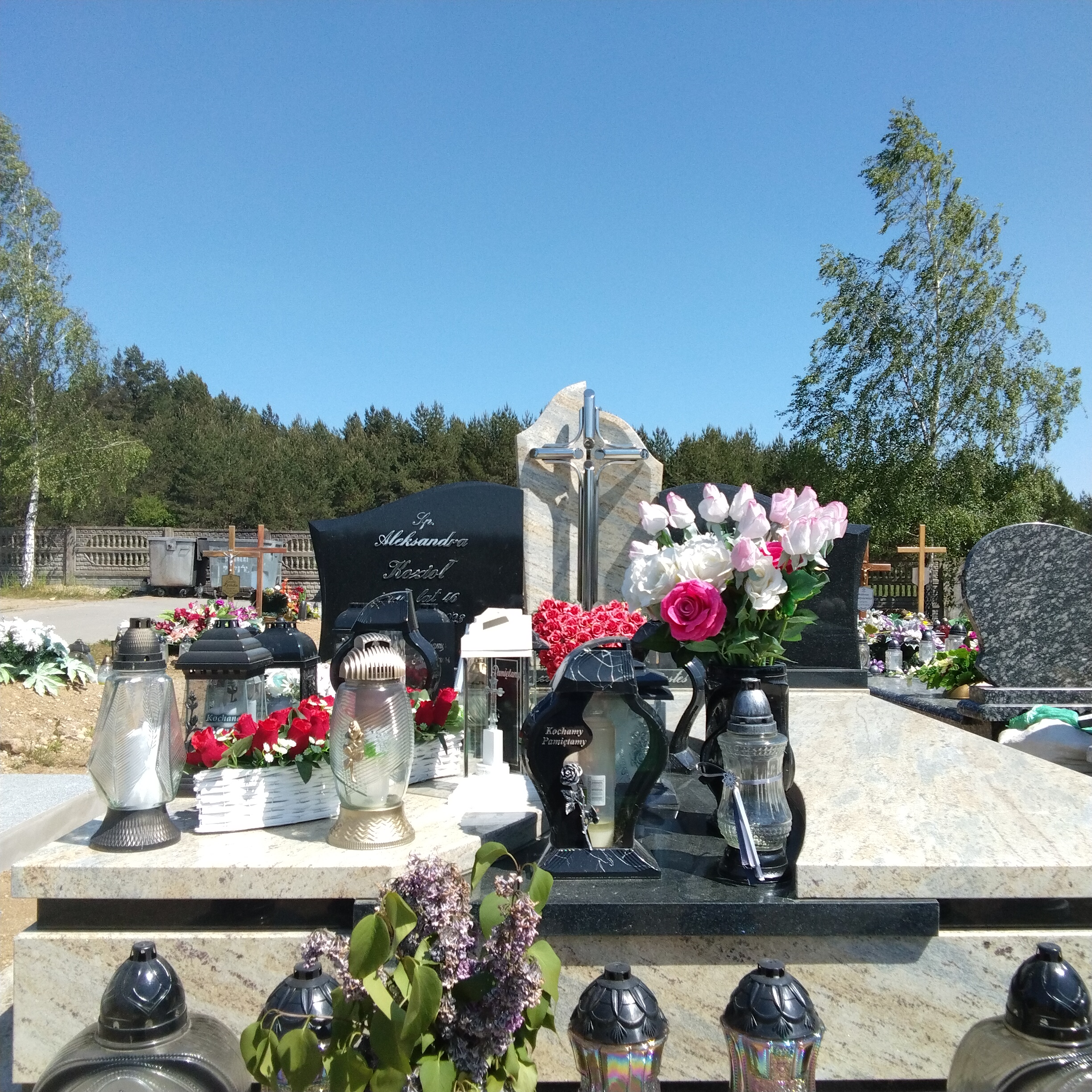 Grób Aleksandra Kozioł