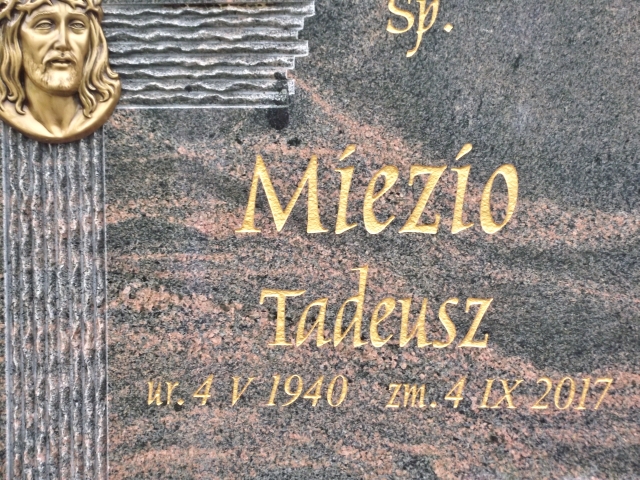 Tadeusz Miezio 1940 Suwałki - Grobonet - Wyszukiwarka osób pochowanych