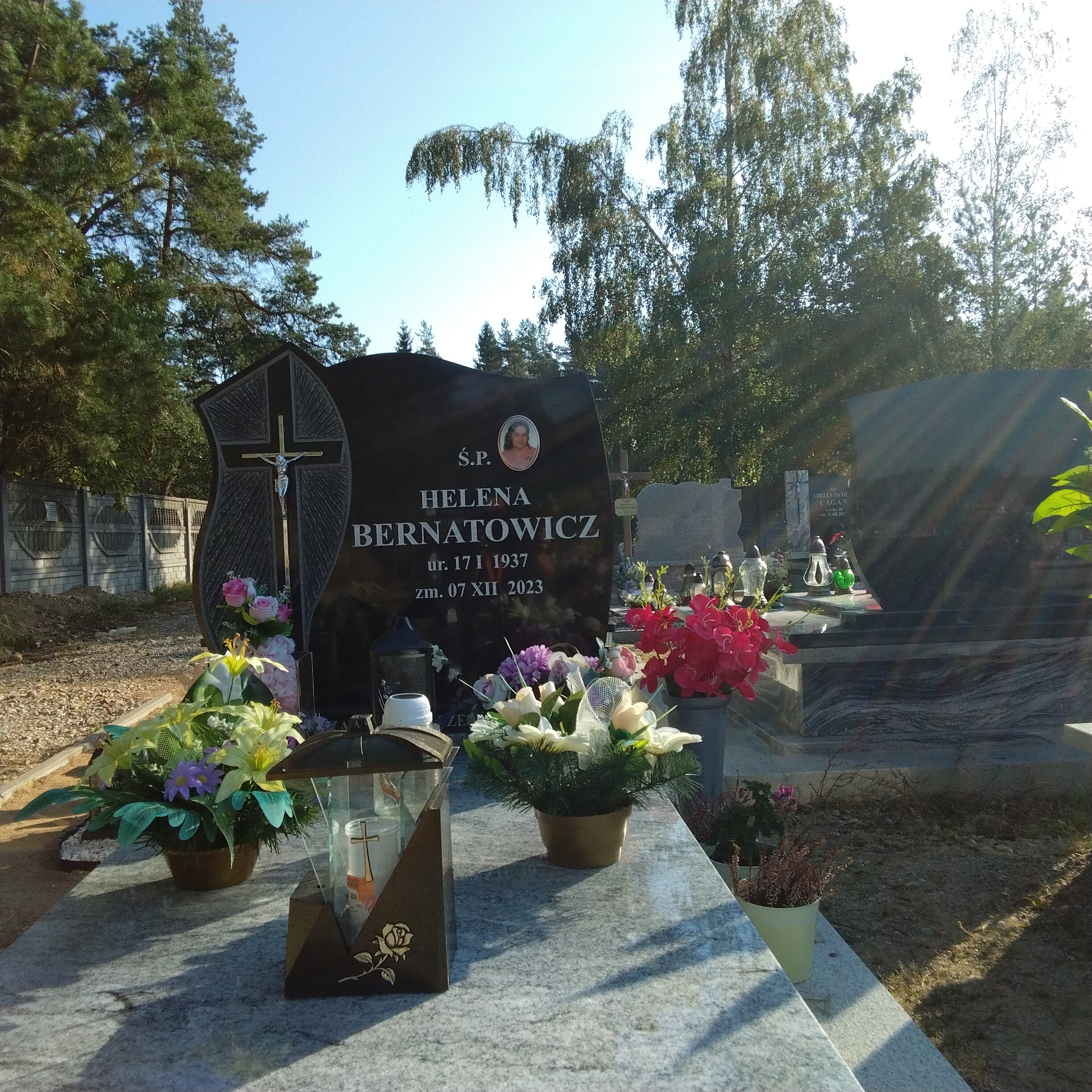 Helena Bernatowicz 1937 Suwałki - Grobonet - Wyszukiwarka osób pochowanych