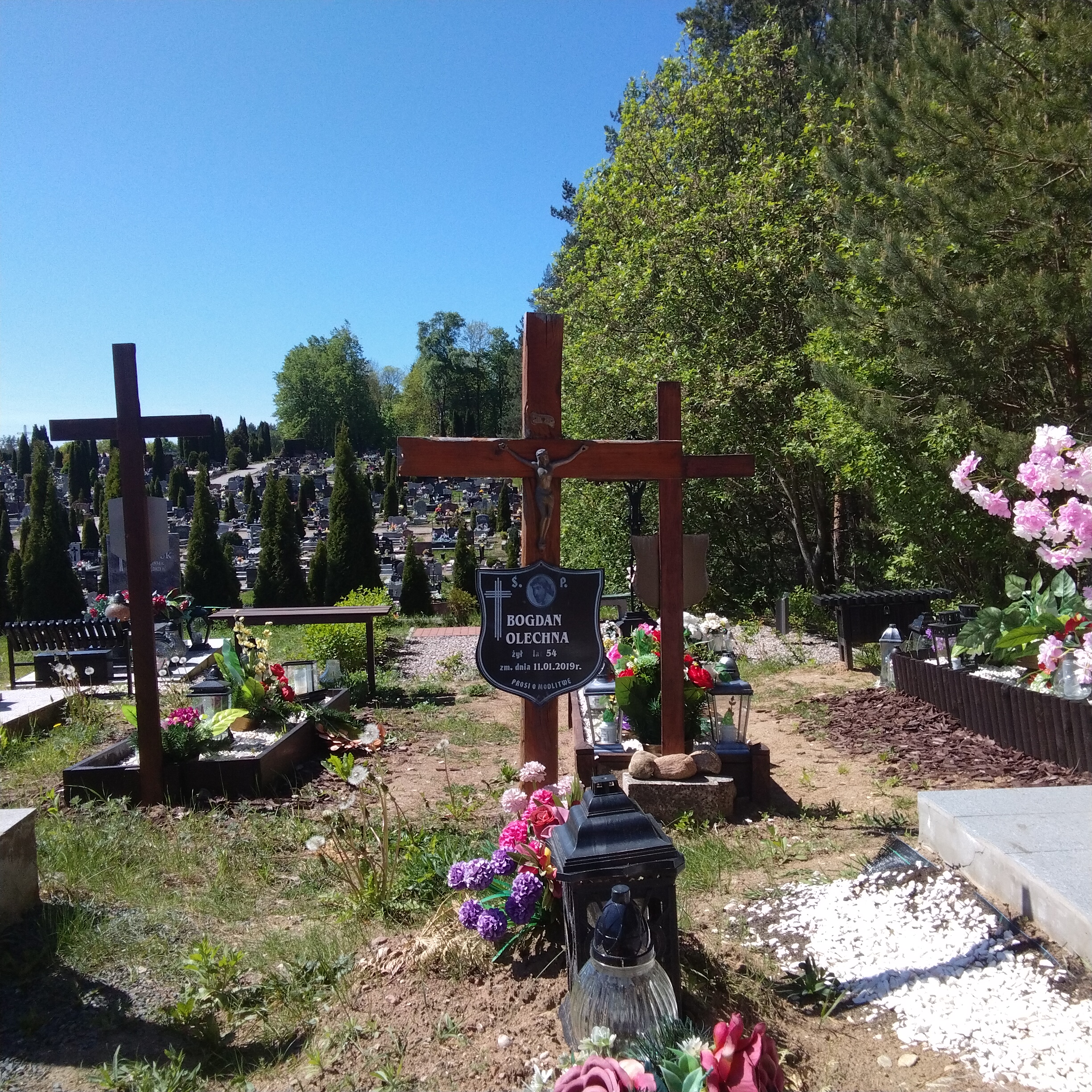 Grób Bogdan Olechna