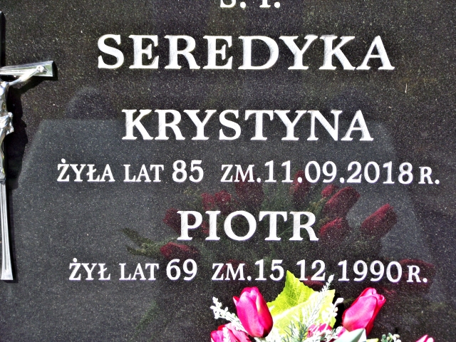 Piotr Seredyka 1921 Suwałki - Grobonet - Wyszukiwarka osób pochowanych