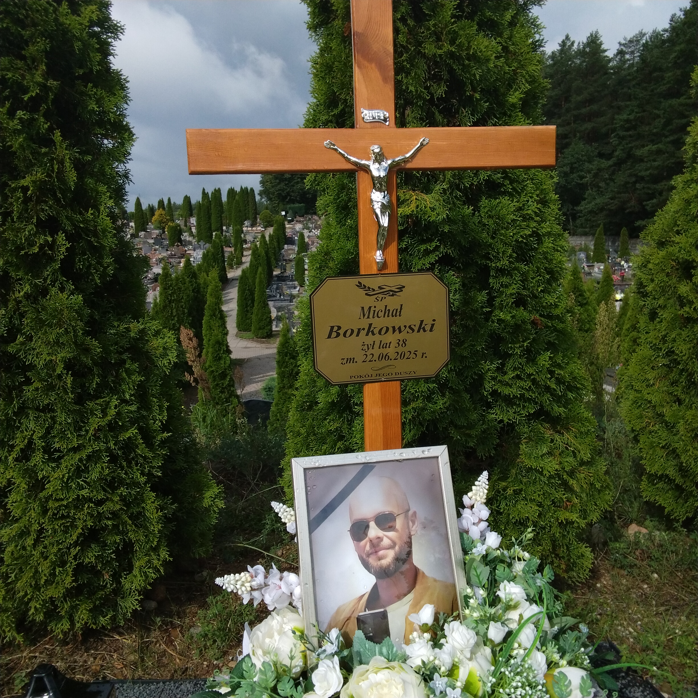 Michał Borkowski 1986 Suwałki - Grobonet - Wyszukiwarka osób pochowanych