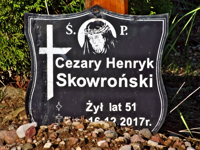 Cezary Skowroński 1966 Suwałki - Grobonet - Wyszukiwarka osób pochowanych