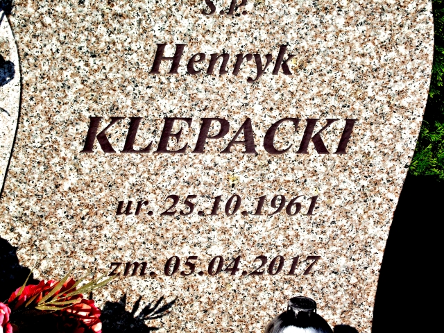 Henryk Klepacki 1961 Suwałki - Grobonet - Wyszukiwarka osób pochowanych
