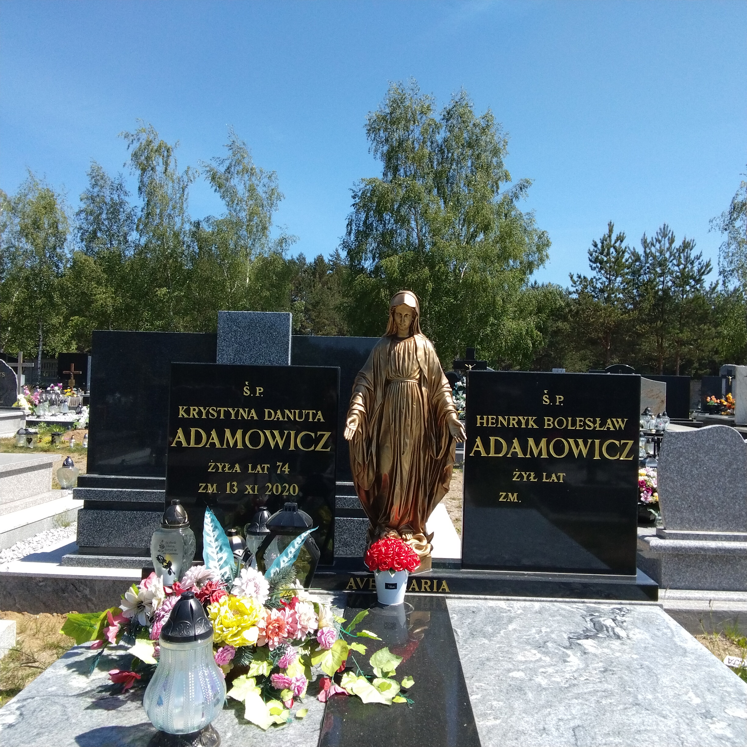 Henryk Adamowicz 1938 Suwałki - Grobonet - Wyszukiwarka osób pochowanych