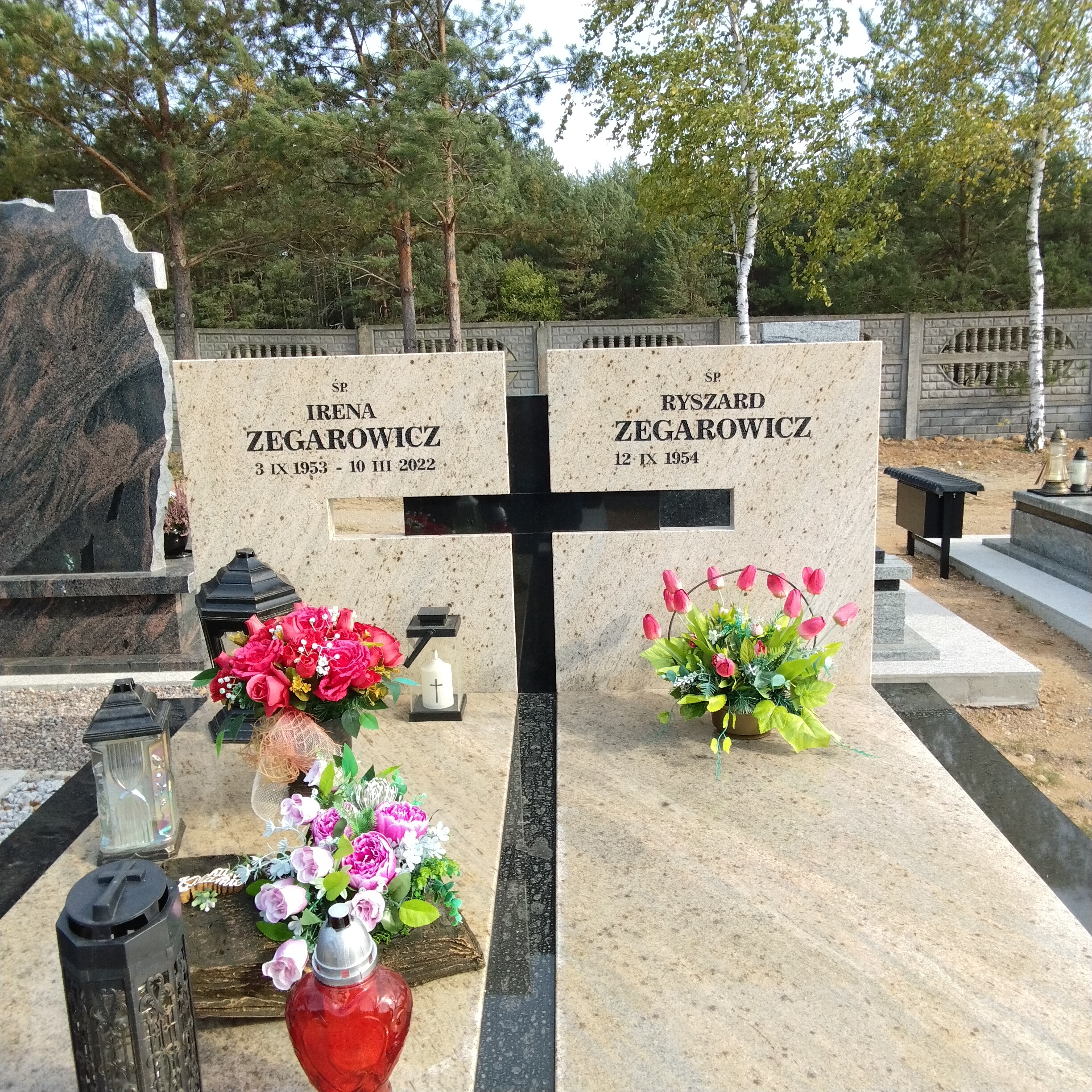 Grób Irena Zegarowicz