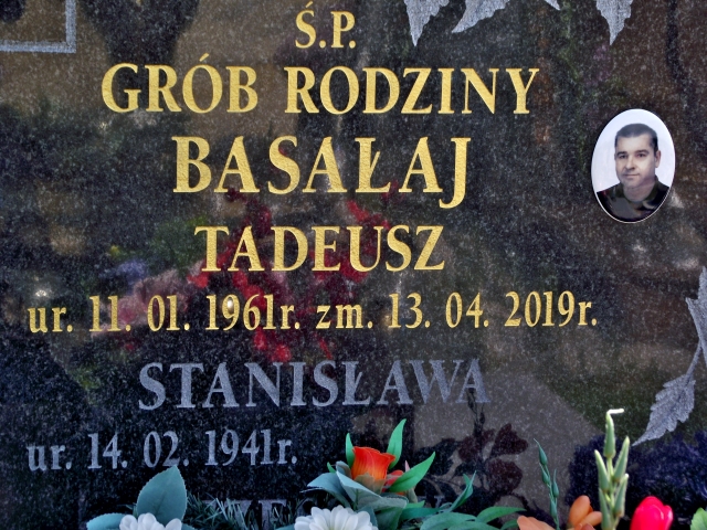 Tadeusz Basałaj 1961 Suwałki - Grobonet - Wyszukiwarka osób pochowanych