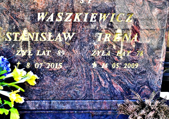 Grób Irena Waszkiewicz