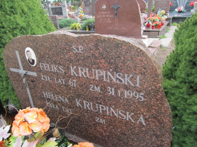 Feliks Krupiński 1928 Suwałki - Grobonet - Wyszukiwarka osób pochowanych