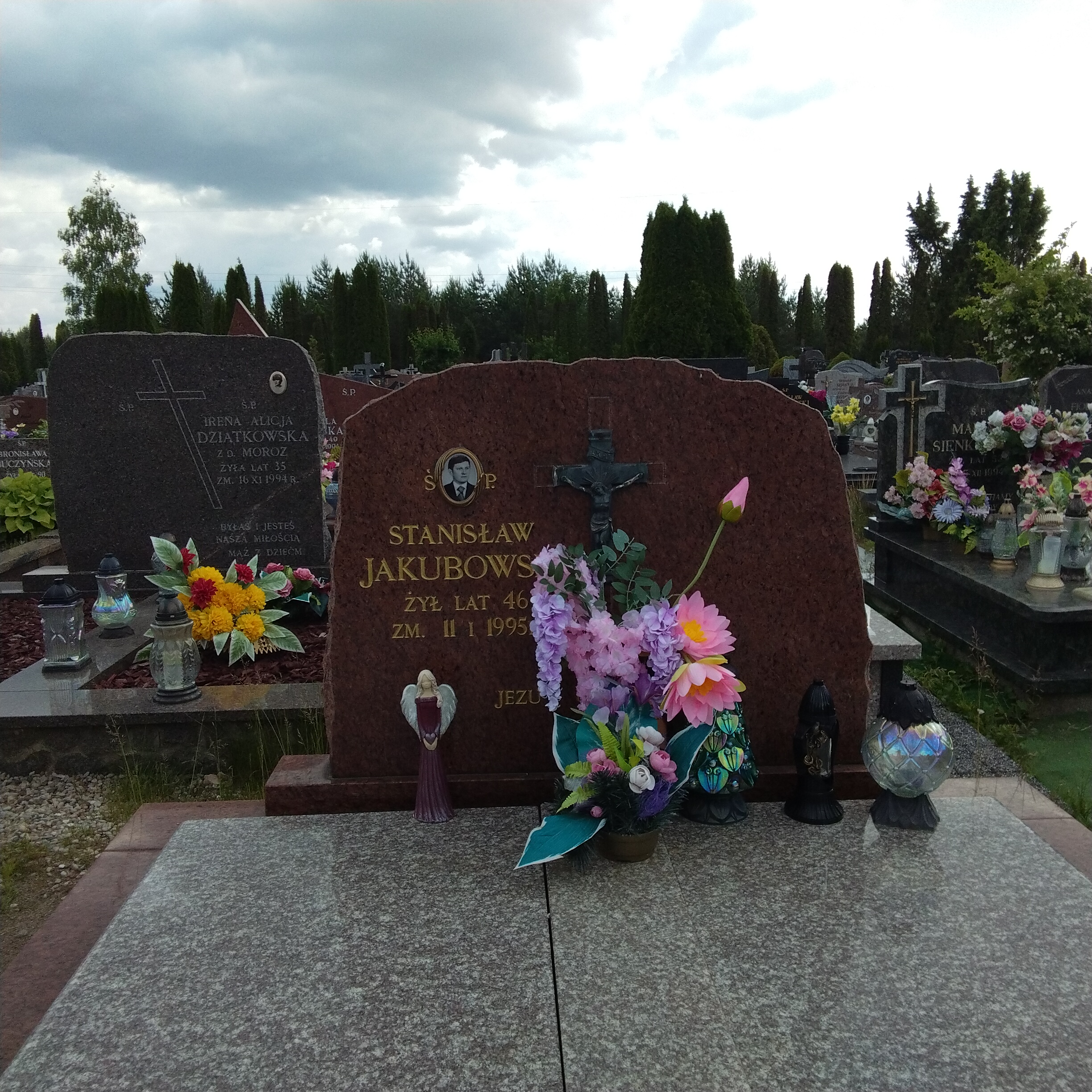 Grób Stanisław Jakubowski