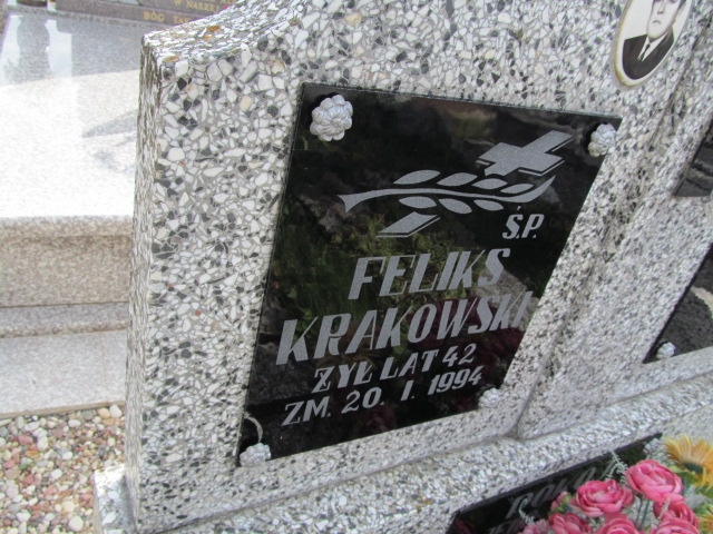 Feliks Krakowski 1952 Suwałki - Grobonet - Wyszukiwarka osób pochowanych