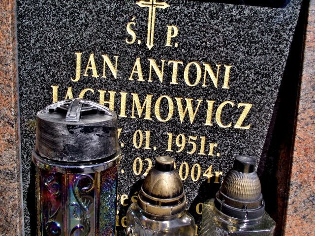 Jan Jachimowicz 1951 Suwałki - Grobonet - Wyszukiwarka osób pochowanych