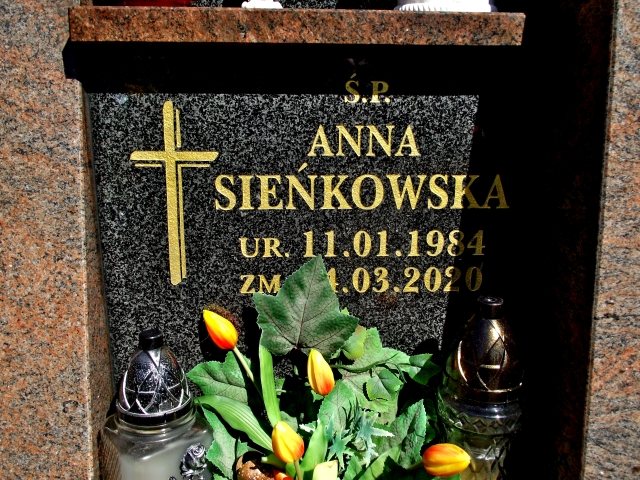 Grób Anna Sieńkowska