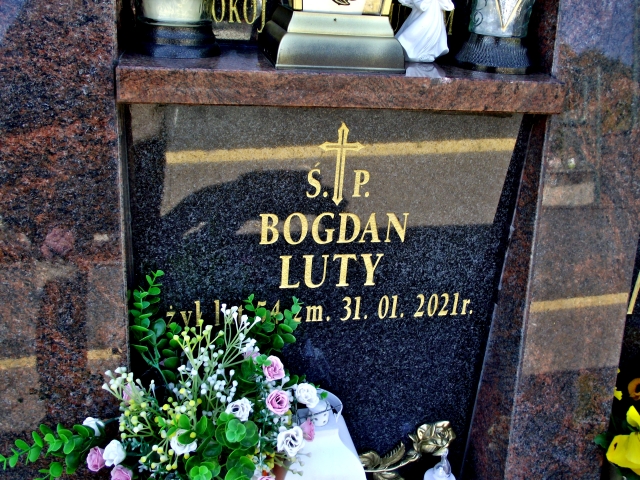 Bogdan Luty 1967 Suwałki - Grobonet - Wyszukiwarka osób pochowanych