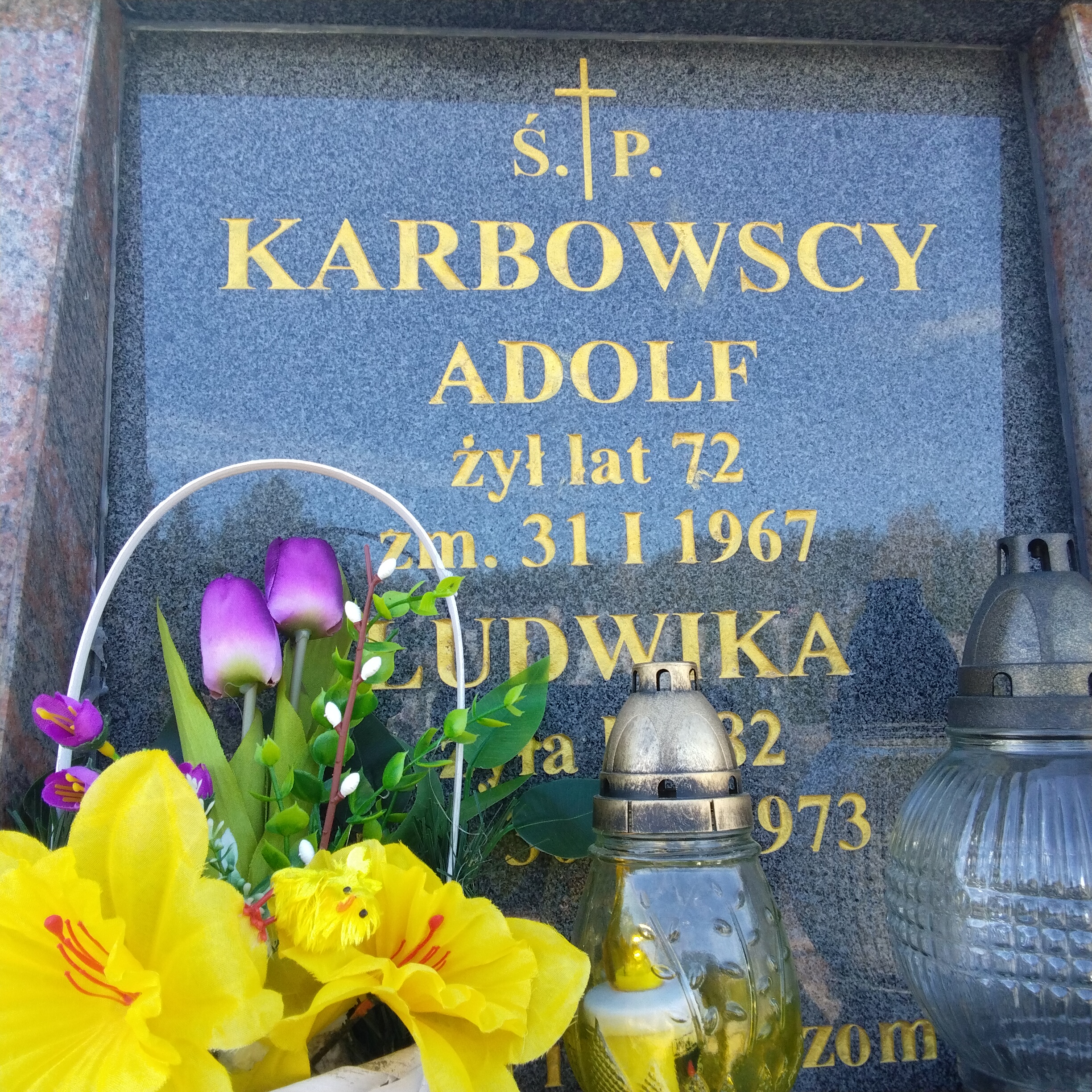 Adolf Karbowski 1895 Suwałki - Grobonet - Wyszukiwarka osób pochowanych