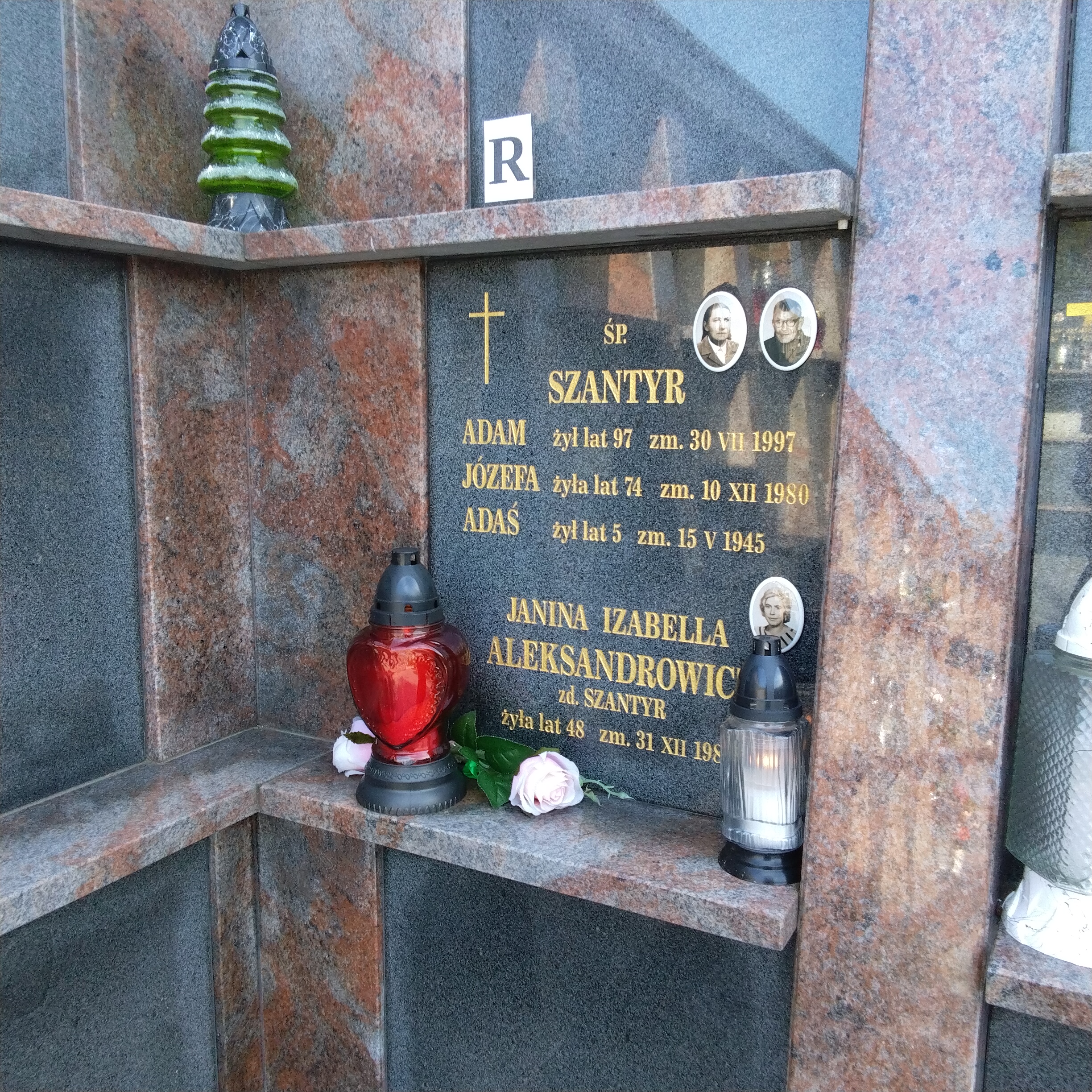 Adam Szantyr  1940 Suwałki - Grobonet - Wyszukiwarka osób pochowanych