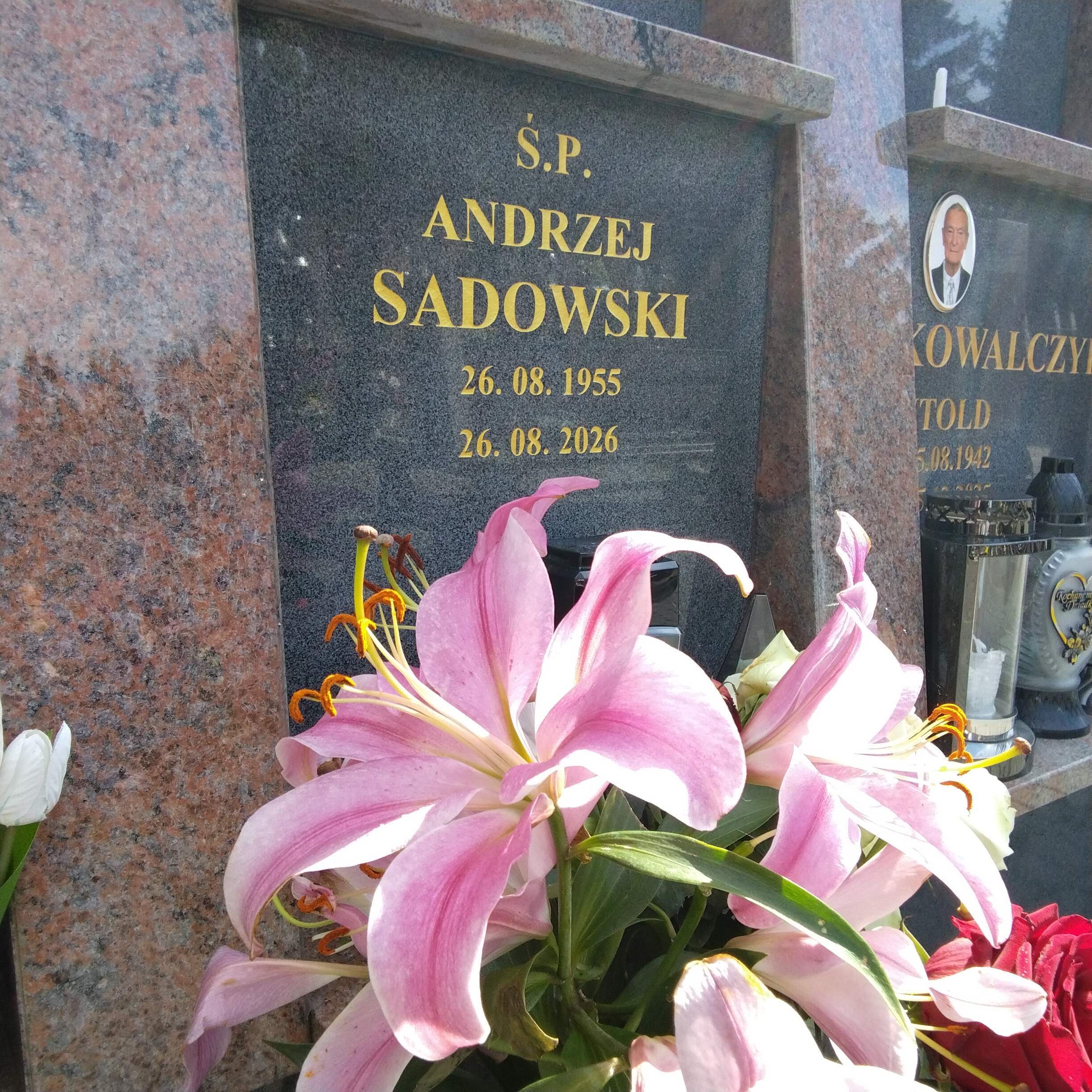 Andrzej Sadowski 1955 Suwałki - Grobonet - Wyszukiwarka osób pochowanych